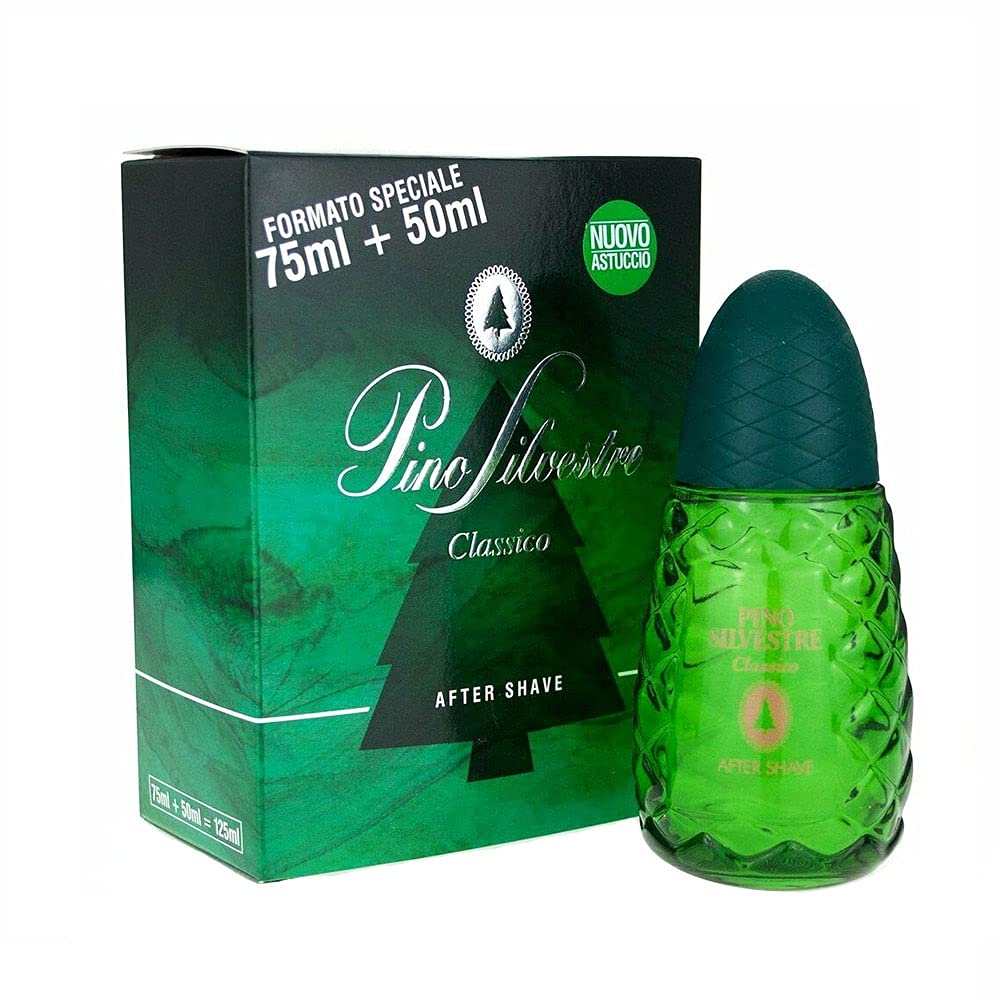 6x Pino Silvestre Classico After Shave 125ml Klassisches italienisches Rasierwasser