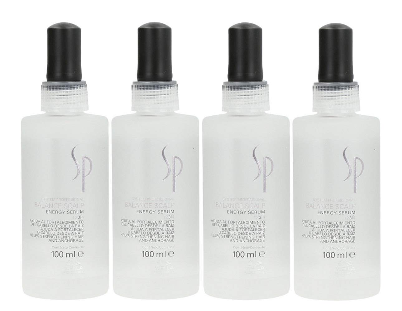 4er Wella Professionals SP Balance Scalp Energy Serum 100 ml