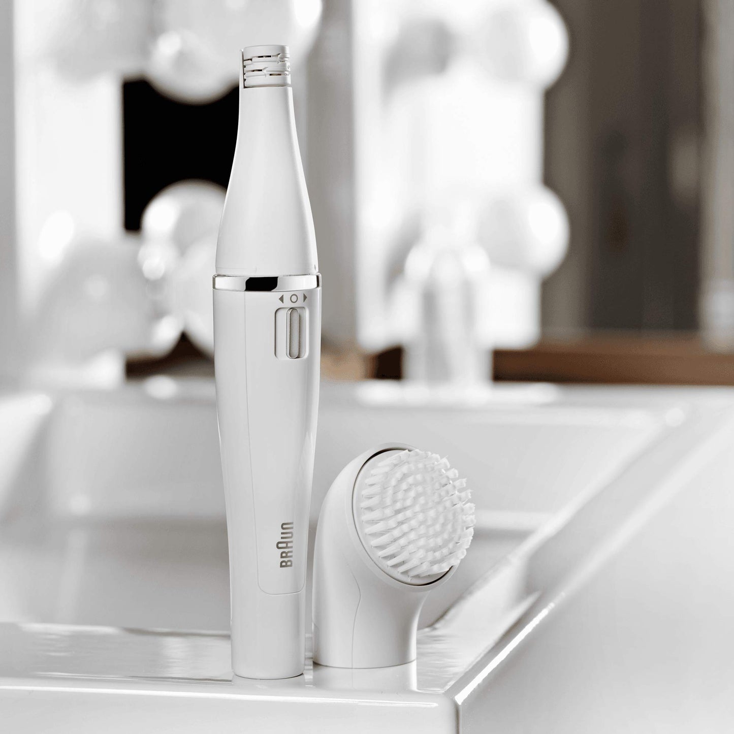 Braun Face Kosmetik-Schwämmchen 80b, für Braun Gesichtsreinigungsgeräte, 2 Stück