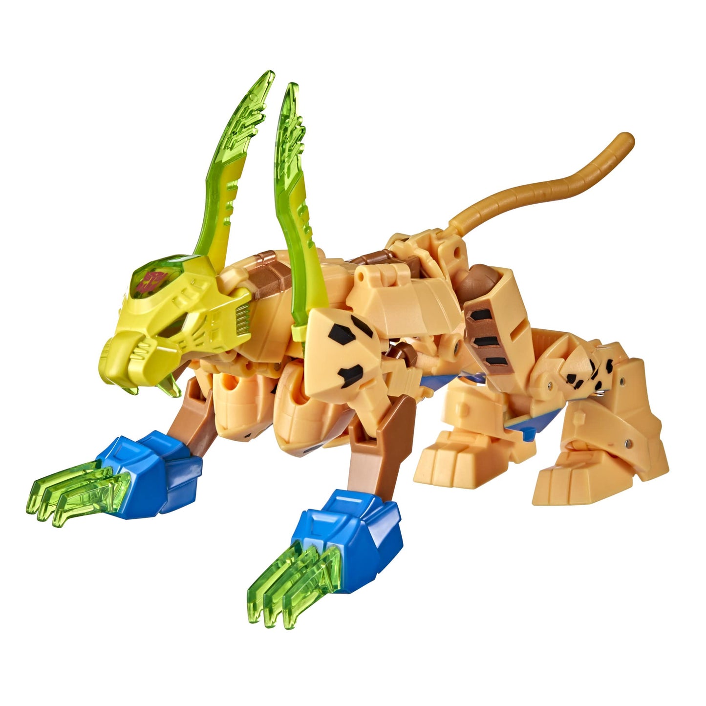 Transformers Bumblebee Cyberverse Adventures Toys Deluxe Class Cheetor Actionfigur, Saber Strike Action Attack, 12,7 cm