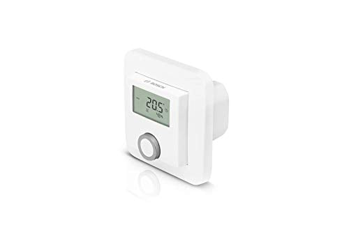 Bosch Smart Home Raumthermostat für Fußbodenheizungen mit kabelgebundener Steuerung, 230 V, kompatibel mit Google Assistant und Alexa