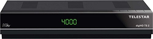 Telestar 5310451 digiHD TS 2 HDTV-Satelliten-Receiver (HDMI, PVR-Ready, 2X USB, 2X Audio Digital) schwarz