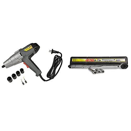 UNITEC 10923 Schlagschrauber Premium, 230V, 300 Nm, optimiertes Planetengetriebe, mit 4 Nüssen im stabilen Aufbewahrungskoffer