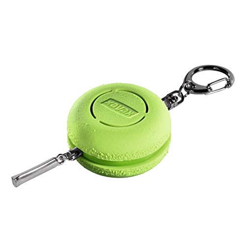 Xavax Alarmsirene Macaron, mit Schlüsselanhänger, Grün