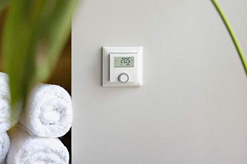 Bosch Smart Home Raumthermostat für Fußbodenheizungen mit kabelgebundener Steuerung, 230 V, kompatibel mit Google Assistant und Alexa