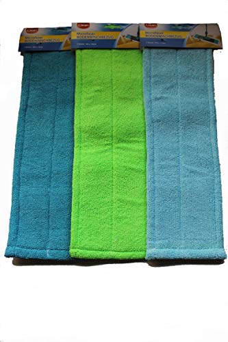 6* Bodenwischer Ersatzbezug Microfaser 43x15cm