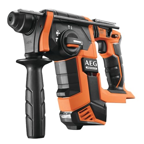 AEG 4935464751 SDS Plus Bohrhammer 18 V ohne Akku und Ladegerät BBH18BL-O, Orange