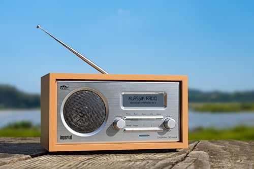 Imperial 22-130-00 Dabman 30 Digitalradio (DAB+/DAB/UKW, Aux In, inkl. Netzteil) braun