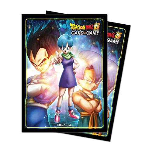 Ultra Pro Sleeves - Dragon Ball Super (65 Sleeves), Version:Bulma.Vegeta. and Trunks