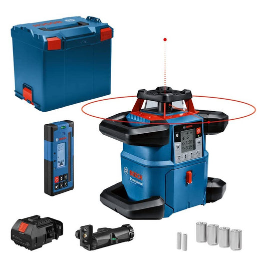 Bosch Professional 18V System Rotationslaser GRL 600 CHV (mit App-Funktion, max. Arbeitsbereich: 600 m, in L-boxx)