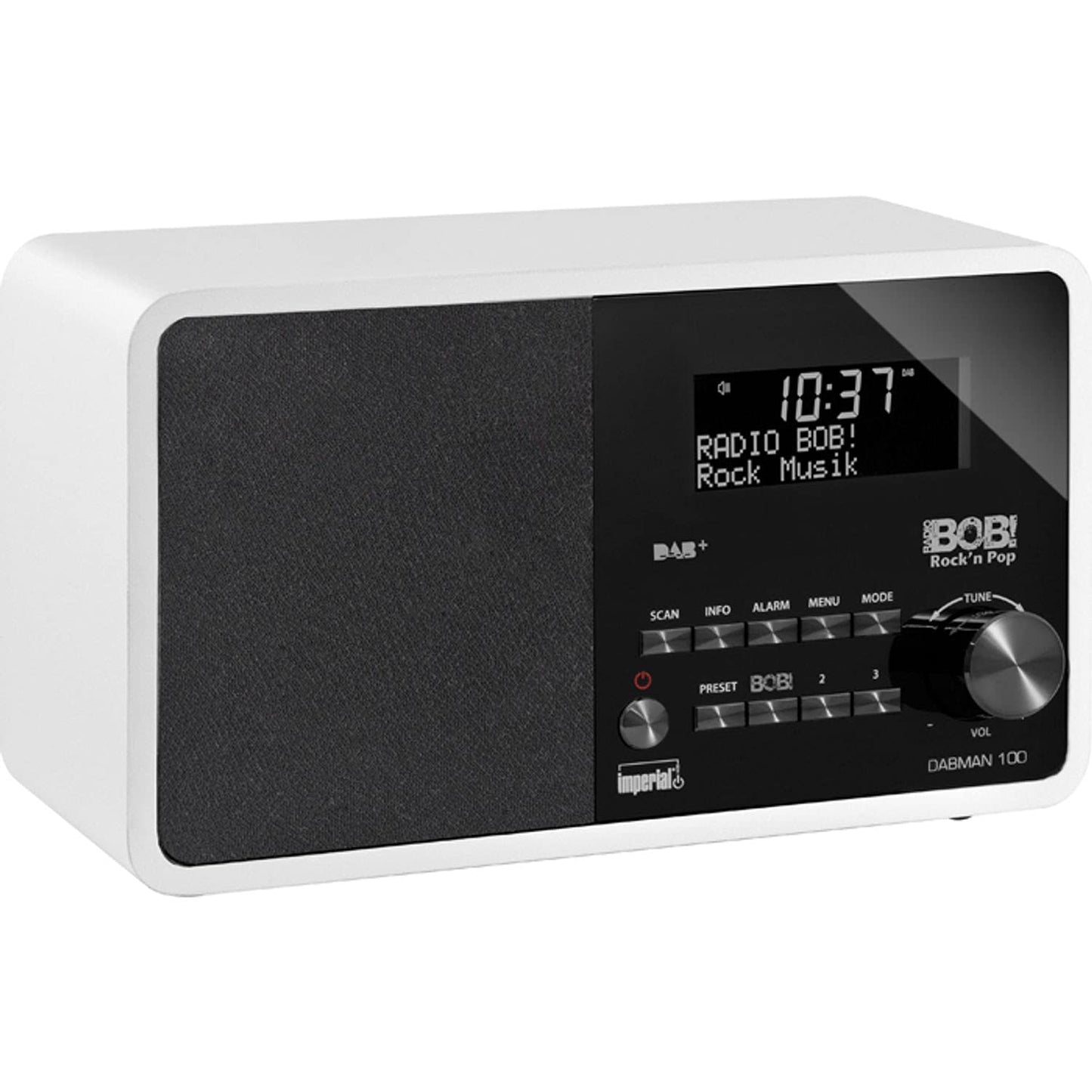 Imperial Dabman 100 Tragbares Radio (tragbar, digital, DAB+, UKW, 7 W, LCD, 6,98 cm (2,75 Zoll))