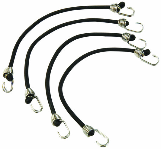 UNITEC Gepäckspanner Profi Mini Bungee, 25cm 4x