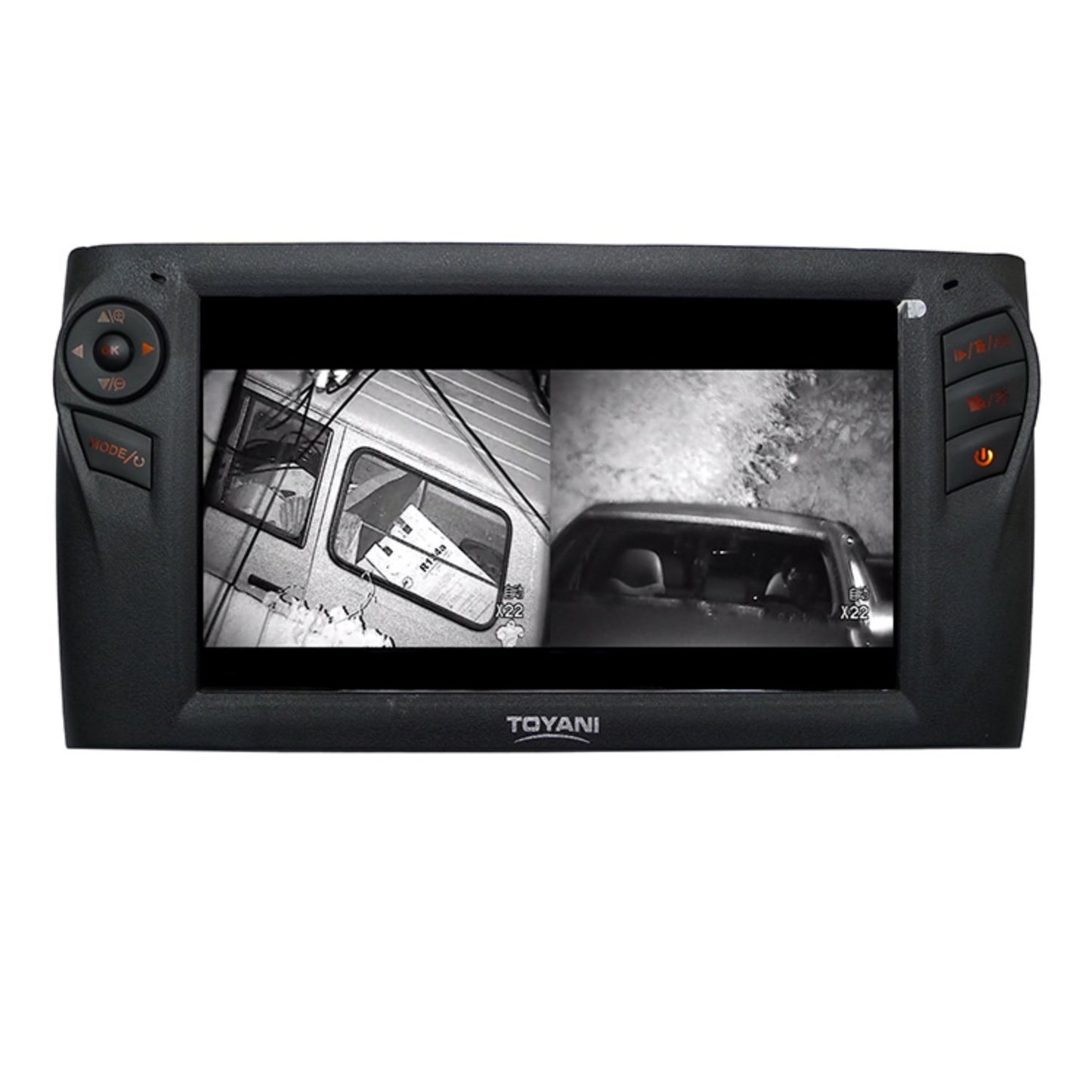 Toyani TA-JY500 Nachtsicht Kamera mit LCD Display 22x Zoom / One-Touch-Snap-Shot / bis zu 500m Reichweite und 300m Gesichtserkennung / mit Sprachaufnahme / Nebeleindringung / Blendschutz /