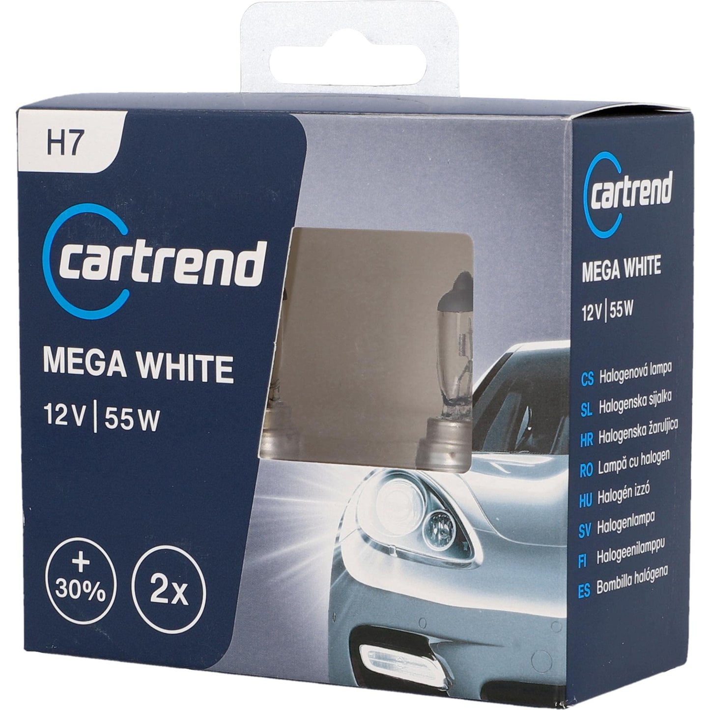 H7 Xenon Mega White 12V 55W 2X