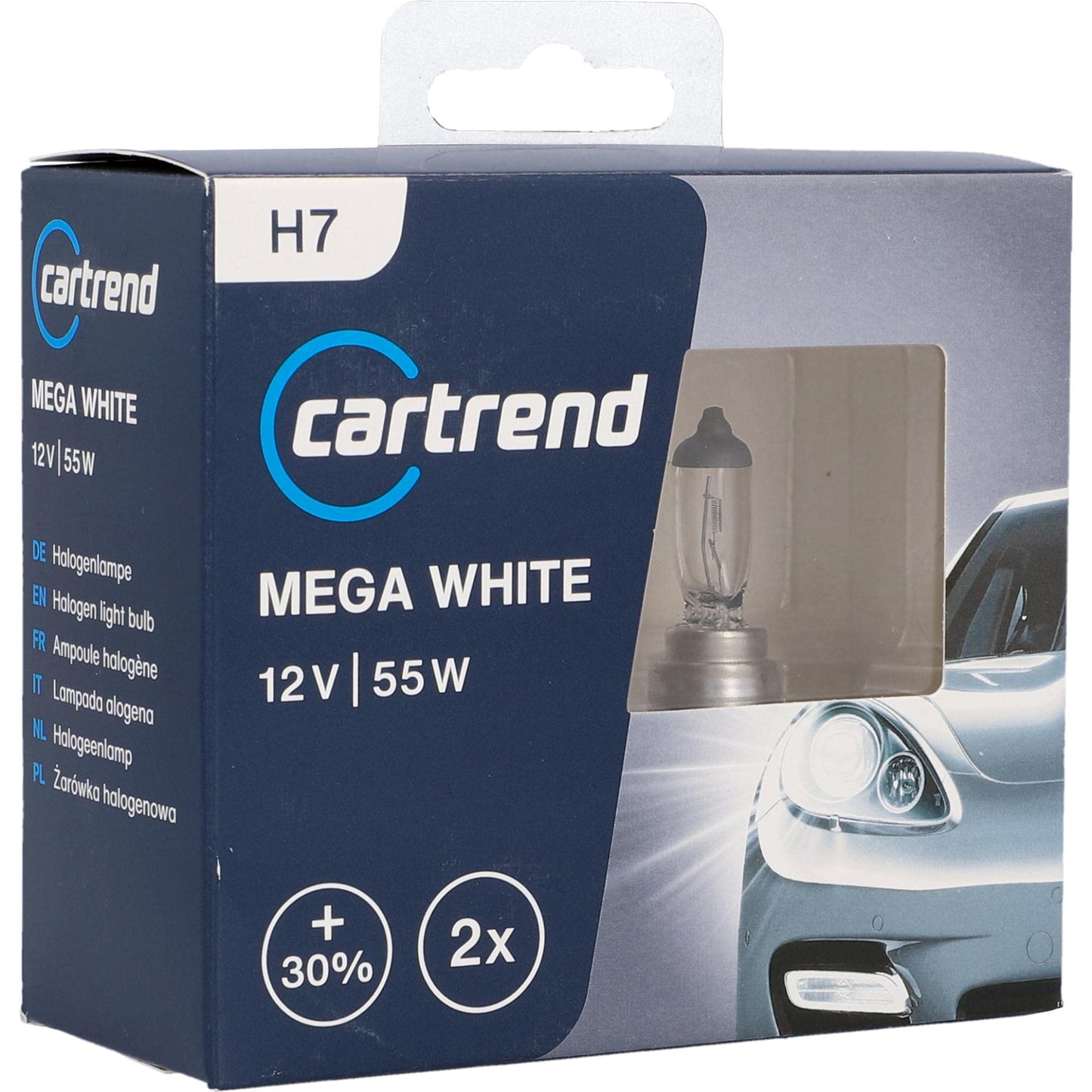 H7 Xenon Mega White 12V 55W 2X
