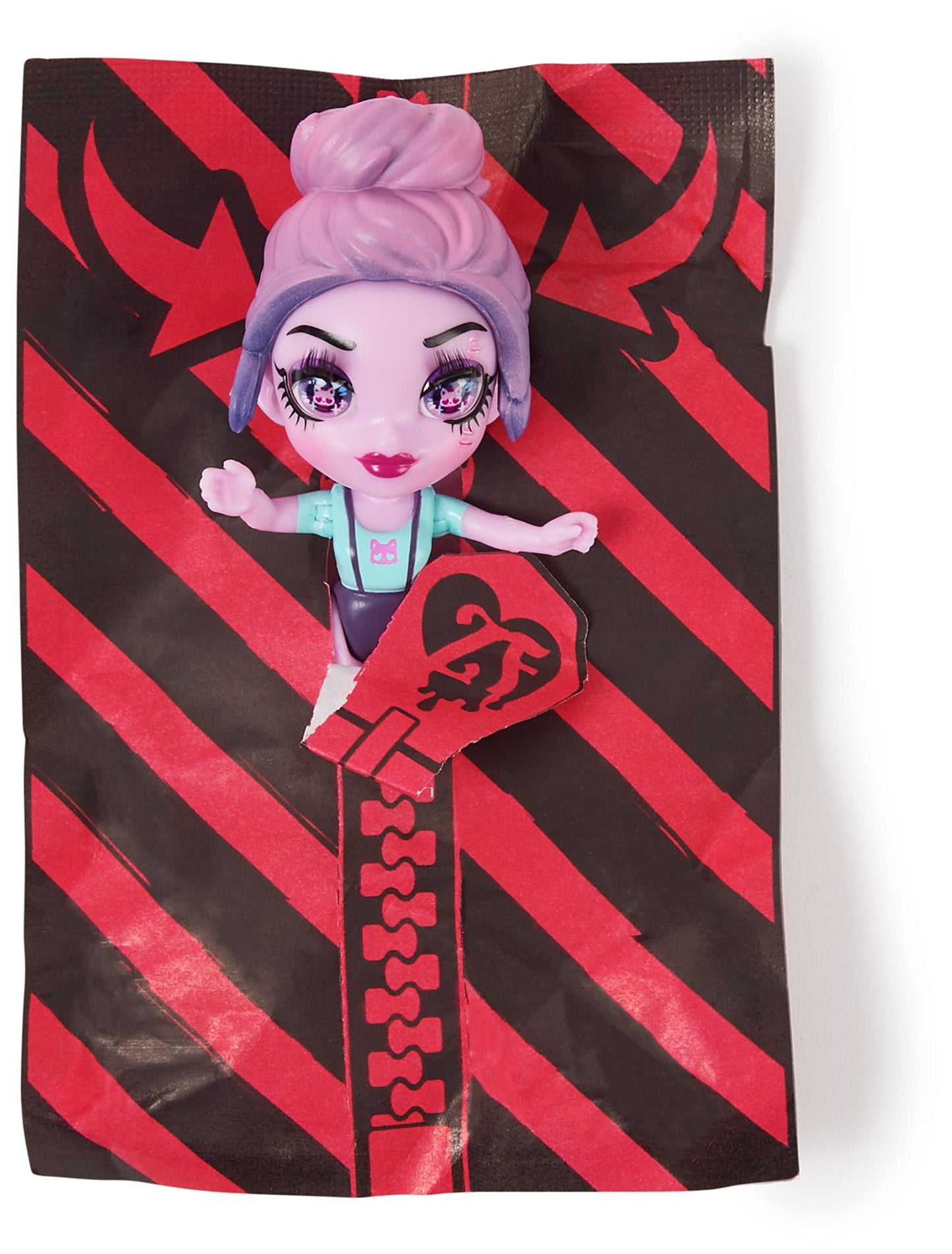 Zombaes Forever, Wild Vibes, Zombie-Sammelfigur, Puppenzubehör und Spielzeugsarg (Designs können variieren), 8,9cm, Kinderspielzeug für Mädchen