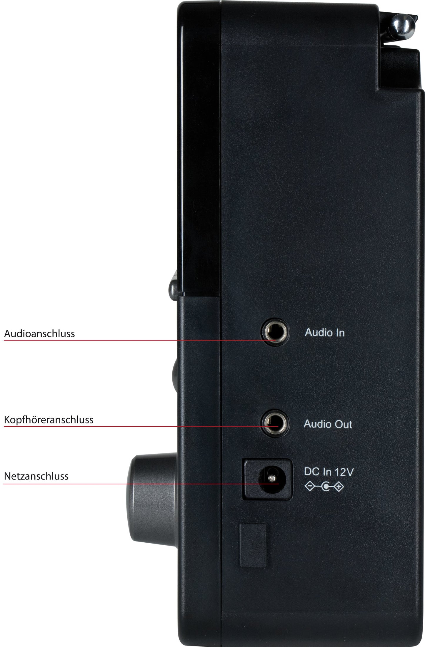 Imperial DABMAN 40 portables Digitalradio (DAB+/DAB/UKW, inkl. Netzteil) schwarz