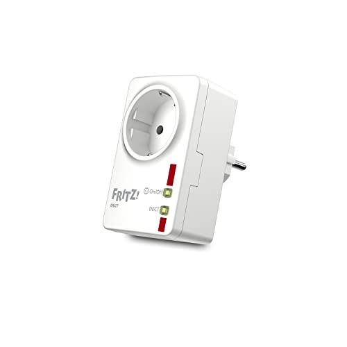 AVM FRITZ!DECT 200 - Intelligente Steckdose für das Heimnetz, steuerbar zum Energie sparen, deutschsprachige Version, 9.3 x 5.9 x 4.1 cm; 135 Gramm