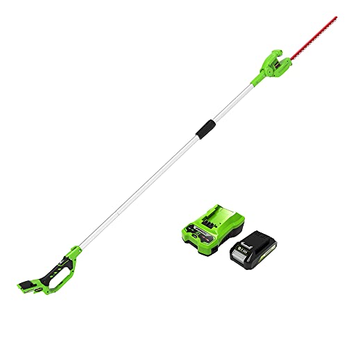 Greenworks Akku Langstiel-Heckenschere