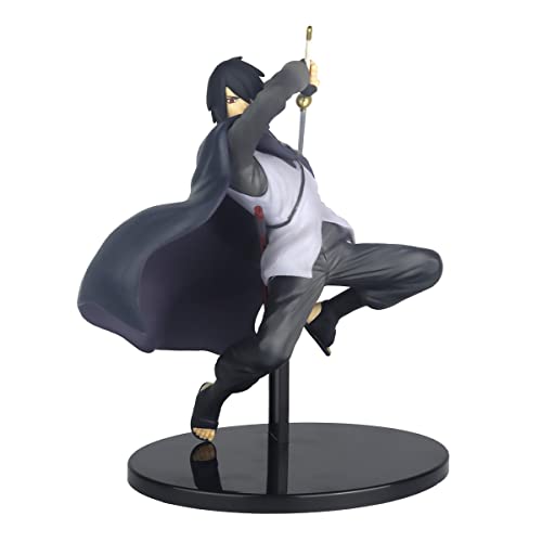 Banpresto Unisex Kinder Boruto-Uchiha Sasuke-Figur Vibration Sterne 14cm, Multi-Coloured, Estándar