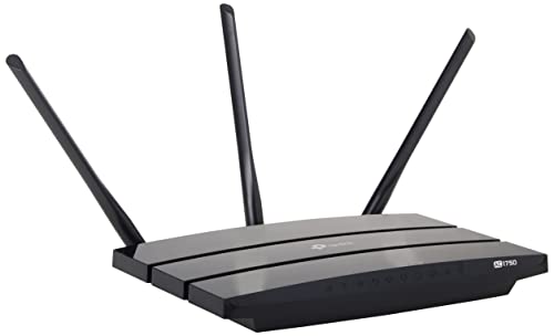 TP-Link Archer C7 Dualband Gigabit WLAN-Router (1300Mbit/s (5GHz) + 450Mbit/s (2,4GHz), 1750Mbps, 5 Gigabit LAN Port, 1 USB 2.0 Ports) schwarz
