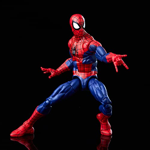 Hasbro Marvel Legends Series Spider-Man 15 cm Spider-Man und Marvel's Spinndüse, Action-Figur, 2er-Pack, enthält 10 Zubehörteile, Mehrfarbig, F3456