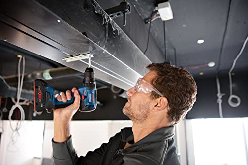 Bosch Professional 18V System Akku-Schlagbohrschrauber GSB 18V-55 maximal Drehmoment 55 Nm, 2x 4,0-Ah-Akku, Ladegerät GAL 18V-20, 82-teiliges Zubehör-Set, in L-Case Pick und Click