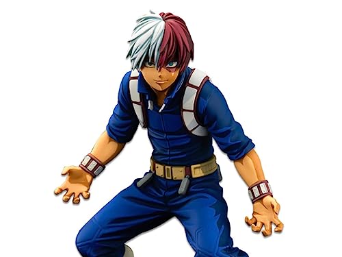 Banpresto - Figurine My Hero Academia - Shoto Todoroki Super Master Stars Piece Two Dimensions 21cm - 4983164182293