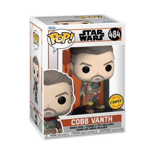 Funko Pop! Star Wars: The Mandalorian - Marshal mit Chase - 1/6 Quote Für Seltene Chase-Variantease - Vinyl-Sammelfigur - Geschenkidee - Offizielle Handelswaren - Spielzeug Für Kinder und Erwachsene