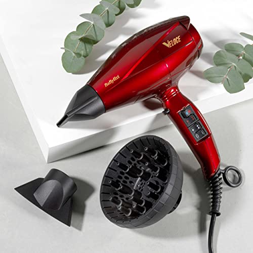 BaByliss 6750DE Haartrockner Rot