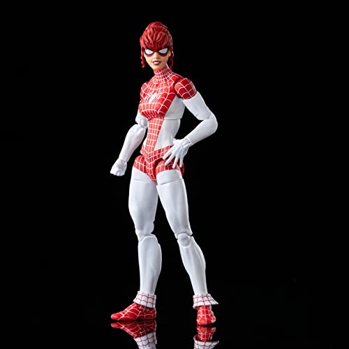 Hasbro Marvel Legends Series Spider-Man 15 cm Spider-Man und Marvel's Spinndüse, Action-Figur, 2er-Pack, enthält 10 Zubehörteile, Mehrfarbig, F3456