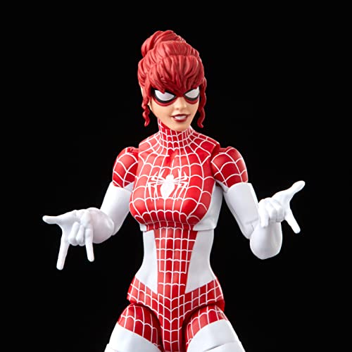 Hasbro Marvel Legends Series Spider-Man 15 cm Spider-Man und Marvel's Spinndüse, Action-Figur, 2er-Pack, enthält 10 Zubehörteile, Mehrfarbig, F3456