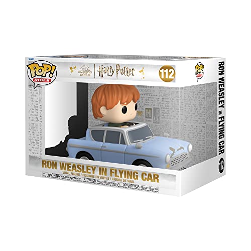 Funko POP! Ride Super Deluxe: Harry Potter Chamber of Secrets 20th - Ron Weasley Mit Car - Vinyl-Sammelfigur - Geschenkidee - Offizielle Handelswaren - Spielzeug Für Kinder Und Erwachsene