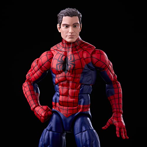Hasbro Marvel Legends Series Spider-Man 15 cm Spider-Man und Marvel's Spinndüse, Action-Figur, 2er-Pack, enthält 10 Zubehörteile, Mehrfarbig, F3456