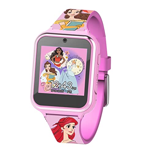 Accutime PAW4275 Kinder Smartwatch Paw Patrol, Kinderuhr mit Selfie Kamera, Foto & Video, Stoppuhr, 6 Spiele, 3 Hintergründe, 10 Zifferblätter, Diktiergerät, Fitness Tracker Uhr, Wecker, Rot
