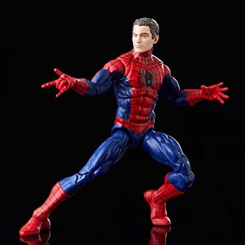 Hasbro Marvel Legends Series Spider-Man 15 cm Spider-Man und Marvel's Spinndüse, Action-Figur, 2er-Pack, enthält 10 Zubehörteile, Mehrfarbig, F3456