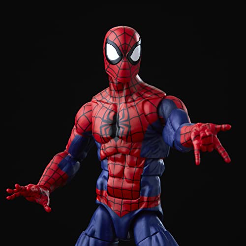 Hasbro Marvel Legends Series Spider-Man 15 cm Spider-Man und Marvel's Spinndüse, Action-Figur, 2er-Pack, enthält 10 Zubehörteile, Mehrfarbig, F3456