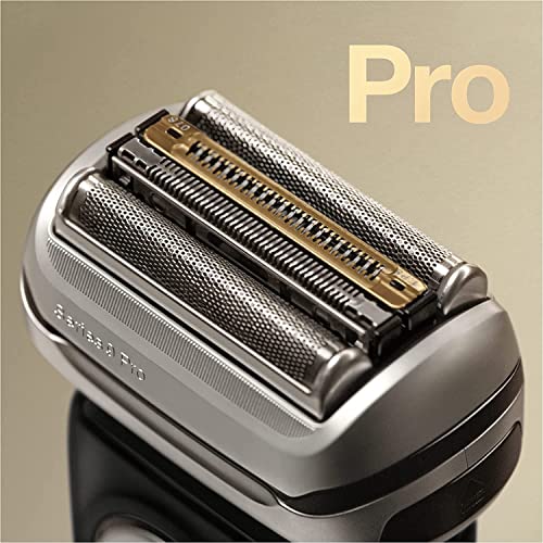 Braun Series 9 Pro+ Elektrorasierer, Reinigungsstation, Wet & Dry, 9560cc, Schwarz
