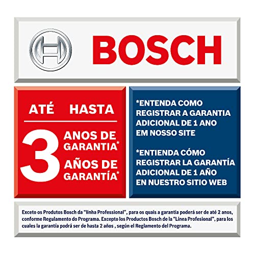 Bosch Professional Laser Entfernungsmesser GLM 500 (Arbeitsbereich: 0,05–50 m, Neigungswinkel: 0–360°, Messgenauigkeit: +/- 1,5 mm, 2 Batterien, AAA, in Kartonschachtel)