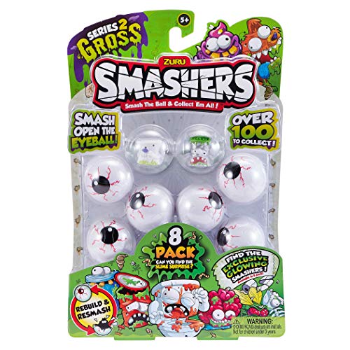 Top Media 307534 Smashers Serie 2, Blister mit 8 Kugeln, bunt, 7417