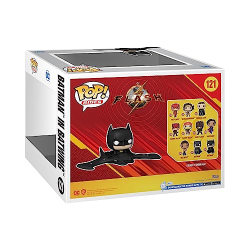 Funko Pop! Ride Super Deluxe: The Flash - Batman - DC Comics - Vinyl-Sammelfigur - Geschenkidee - Offizielle Handelswaren - Spielzeug Für Kinder und Erwachsene - Comic Books Fans
