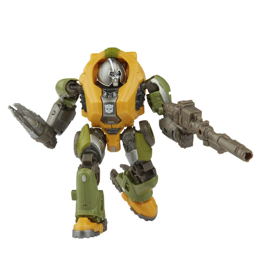 Transformers Toys Studio Serie 80 Deluxe Class Bumblebee Brawn Actionfigur - ab 8 Jahren, 11 cm, Mehrfarbig