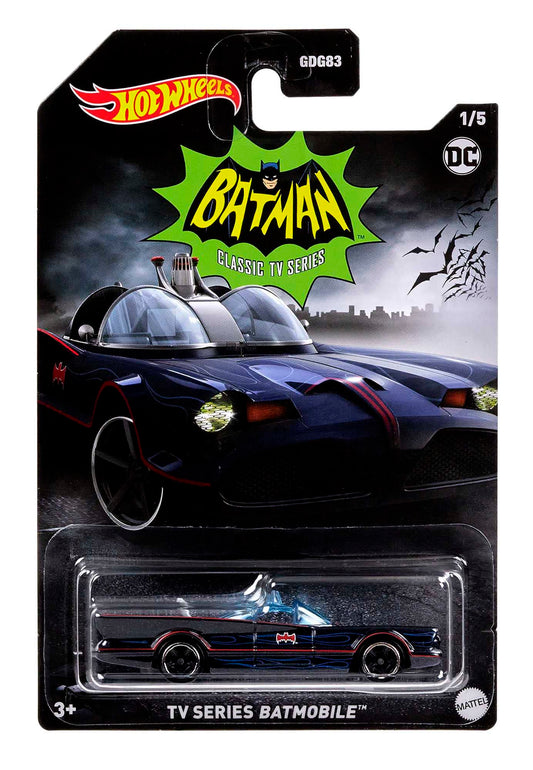 Hot Wheels Batmobil, 1 Spielzeugauto im Maßstab 1:64, DC Batmobil Sammelfahrzeug, Spielzeug für Batman-Fans und Kinder, HMV72
